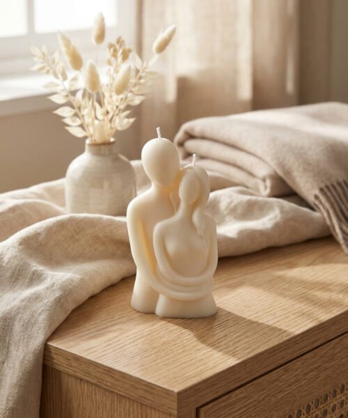 vela casal artesanal escultural